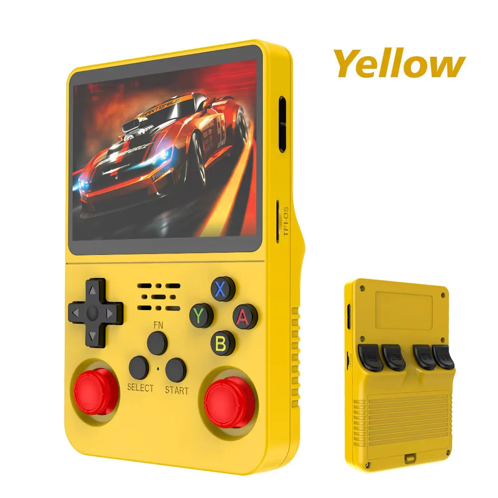 ARKOS R36S Retro Handheld Video Game Console Linux System 3.5 Inch IPS Screen R35s Pro Portable Pocket Video Player 64GB Games