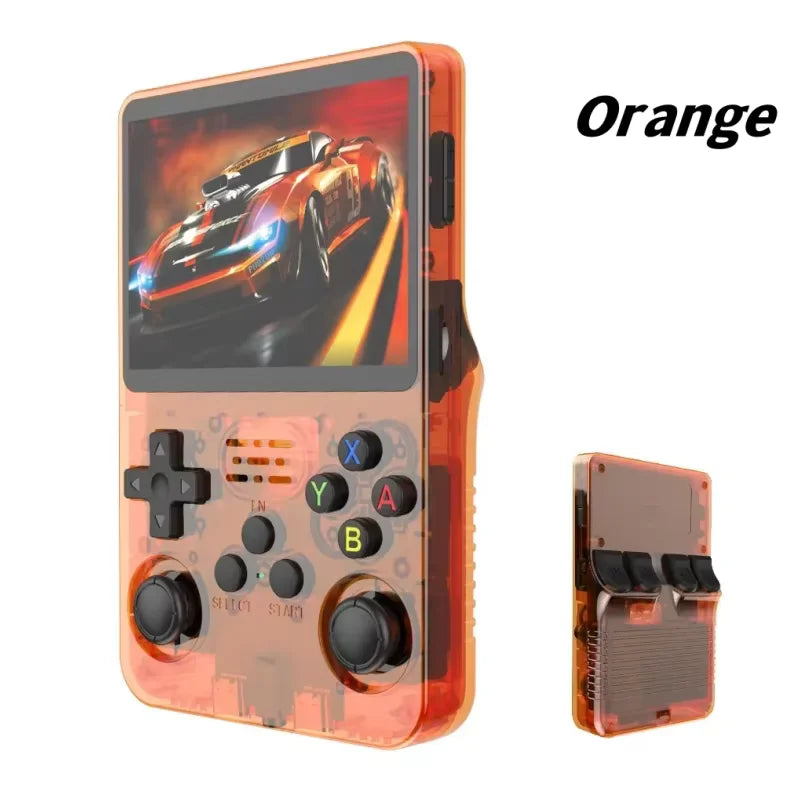 ARKOS R36S Retro Handheld Video Game Console Linux System 3.5 Inch IPS Screen R35s Pro Portable Pocket Video Player 64GB Games