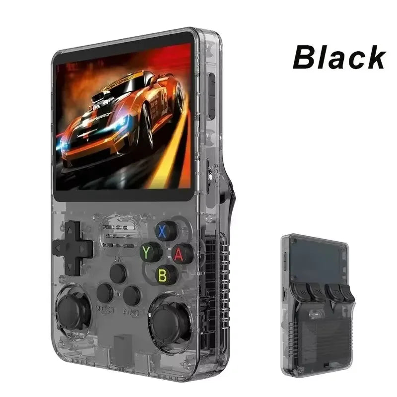 ARKOS R36S Retro Handheld Video Game Console Linux System 3.5 Inch IPS Screen R35s Pro Portable Pocket Video Player 64GB Games