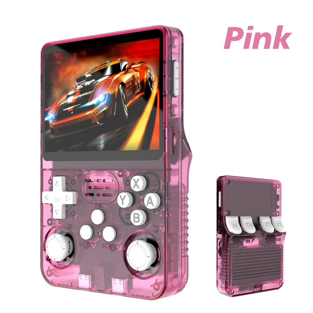 ARKOS R36S Retro Handheld Video Game Console Linux System 3.5 Inch IPS Screen R35s Pro Portable Pocket Video Player 64GB Games
